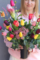 Tulippo Colour, komplet dekoracji nagrobnych