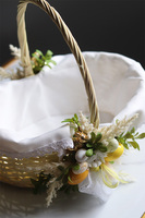 Tradycja Geldina, dwustronnie dekorowany koszyczek wielkanocny