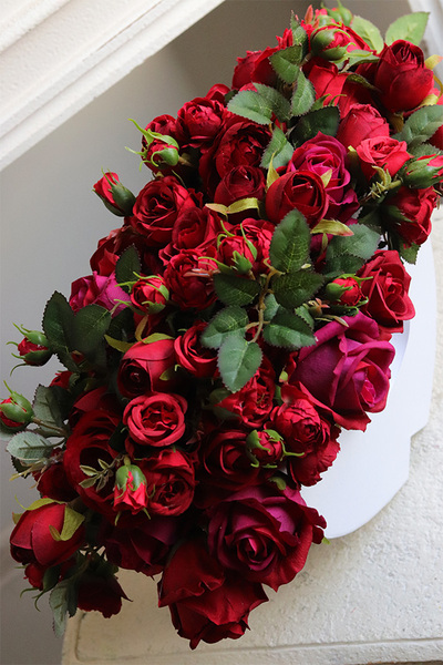 Miłość, flowerbox w kształcie serc