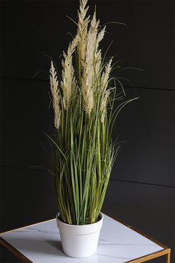 Zboże, sztuczna trawa z kłosami, wys.90cm