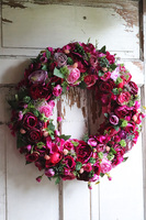 Gefra Fuksja, wianek dekoracyjny, śr.53cm 