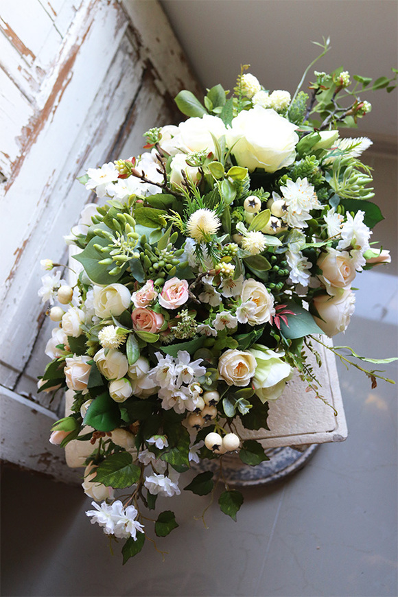 kompozycja kwiatowa, Pink Moko Ladies Medium