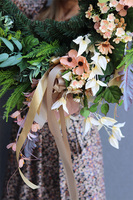 Beige Renato, duży wieniec nagrobny