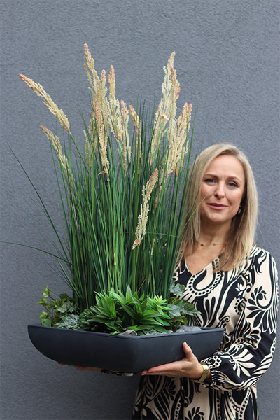 Grass Design, nowoczesna kompozycja nagrobna