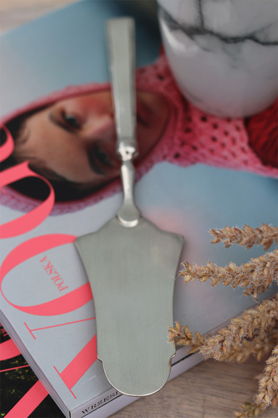 posrebrzana łopatka do nakładania ciasta Klara