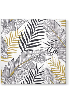 Exotic Glamour, serwetki papierowe z nadrukiem, kpl.20szt