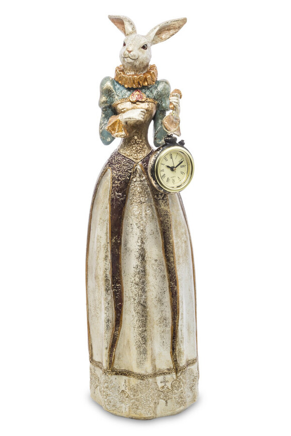 figurka królik z zegarkiem, Alicja w Krainie Czarów B