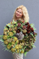 Dubajska Czekolada, wianek dekoracyjny