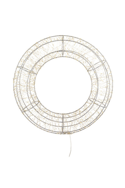 Christmas Light, świąteczna figurka wieniec LED