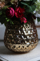 bogata kompozycja w złotym naczyniu, Hrabina 2, wys.40cm 