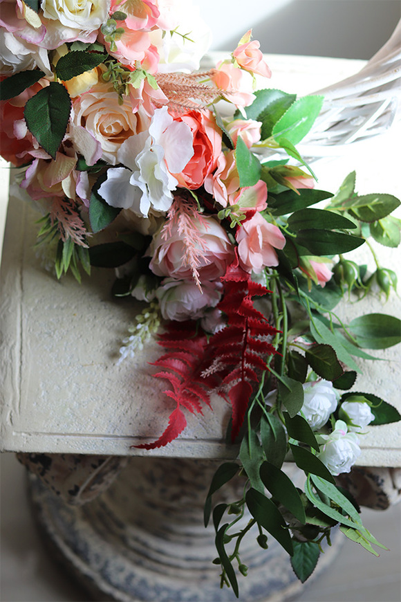 Asimetrio Flowers, asymetryczny wianek na drzwi