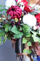 Bordolia, bukiet nagrobny we wkładzie