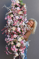 Primavera London Floral, kwiatowa girlanda dekoracyjna, dł.170cm