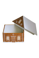 Homemade XMAS, ręcznie malowany pojemnik na ciastka	