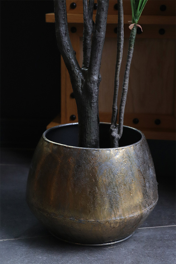 Dracena Simple Gold, sztuczna roślina w doniczce