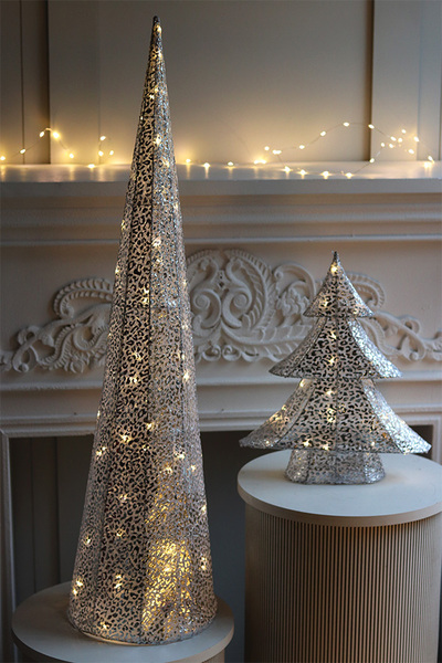 Silver Glamm, figurka choinka