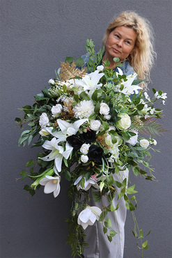 Angelo Premium, dekoracja nagrobna we wkładzie, wym.40x80cm