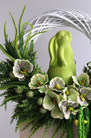 Bunny Green, wiosenny wianek z zajączkiem