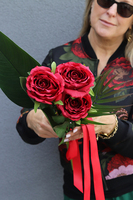 Minima Rose, bukiet nagrobny do położenia