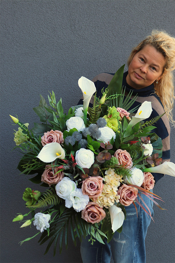 Maria Beige, kompozycja nagrobna we wkładzie