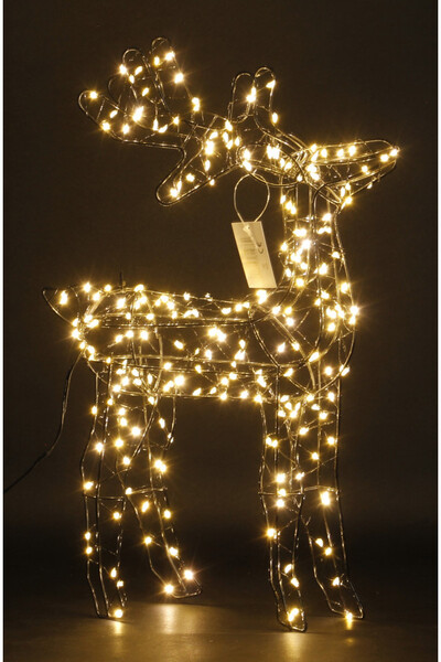 Christmas Light, świąteczna figurka renifer LED