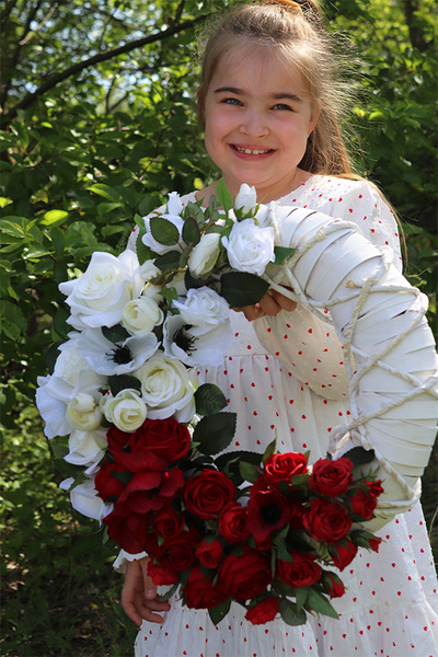 Adamus, wianek patriotyczny na drzwi