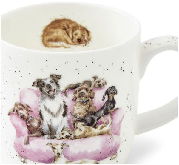 Happy Pets porcelanowy kubek z psami