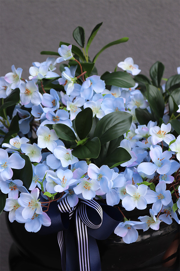 Blue Memory, kompozycja nagrobna w misie