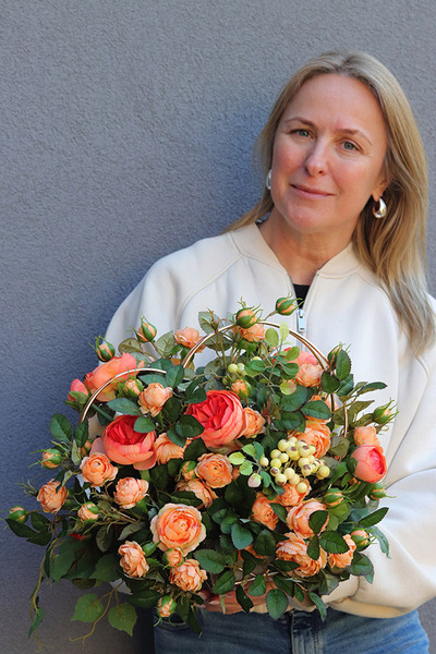 Lovinia Morelli, kompozycja nagrobna z sercem