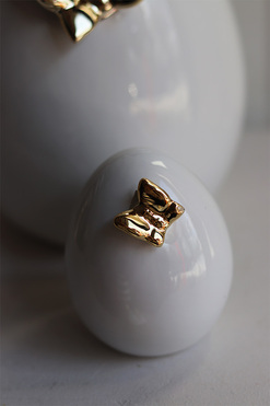 OD RĘKI Motylek, jajko wielkanocne figurka B, wys.8cm 