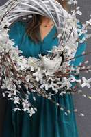 Kurki Polskie, wielkanocny wianek z baziami