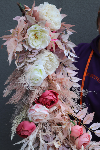 Butterfly Boho, girlanda ze sztucznych roślin