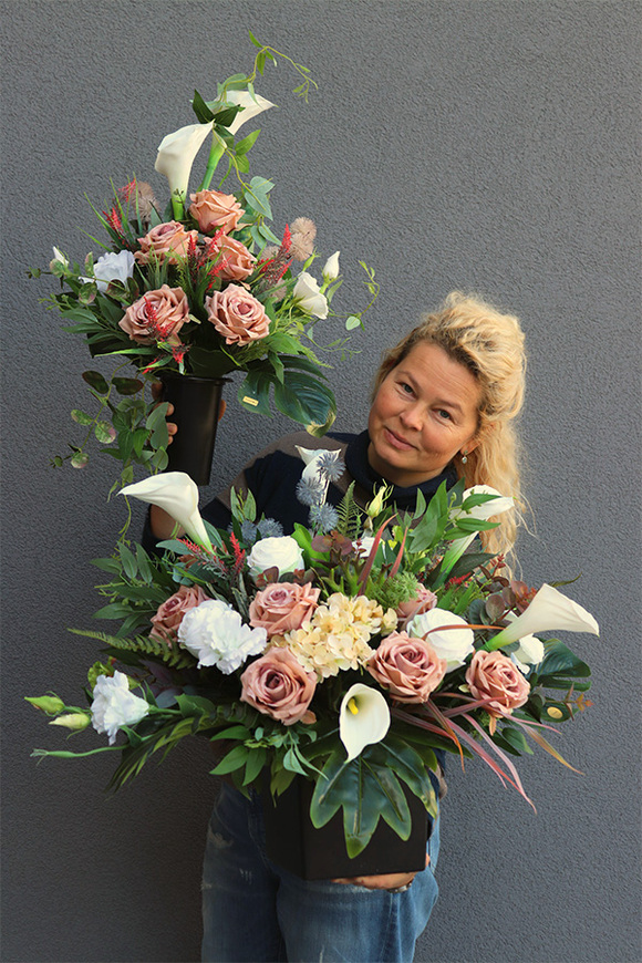 Maria Beige, kompozycja nagrobna we wkładzie