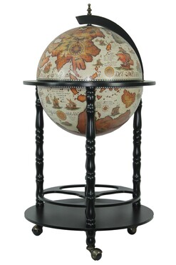 globobarek Diuna, barek w globusie, wym.93x51x51cm