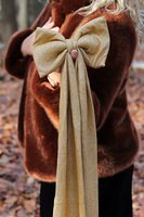 Velvet Papillon, welurowa kokarda pluszowa XXL