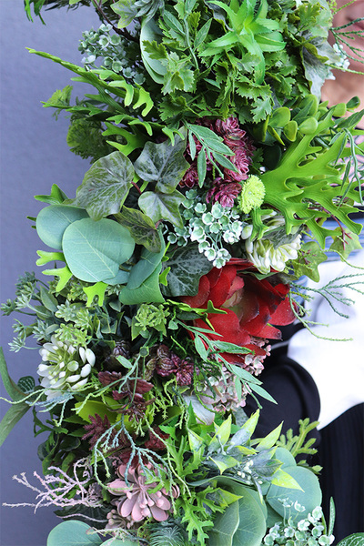 girlanda dekoracyjna, Reddina Sukulenty, dł.137cm 