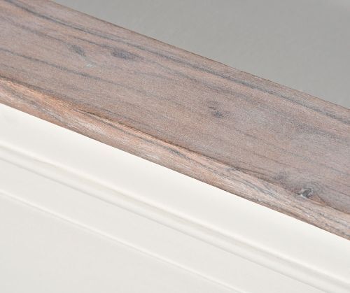 Bristol White, łóżko pojedyncze z zagłówkiem, wym.120x215x100cm