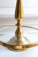 Lux Villa Gold Sweetie, patera na nodze z kloszem