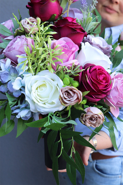 Destinato, bukiet nagrobny we wkladzie, dł.59cm