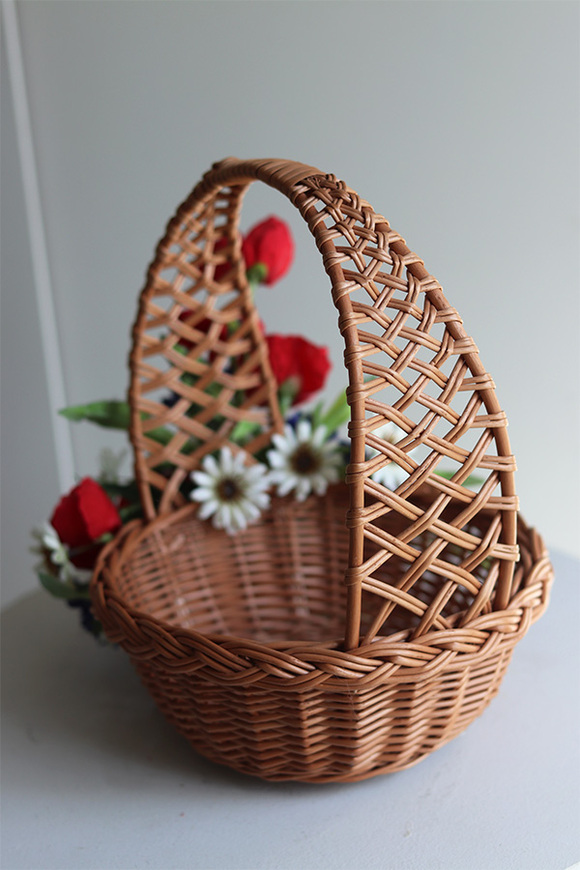 Mazowsze, dekorowany koszyczek wielkanocny