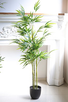 Bambus, sztuczne drzewko w osłonce donicy