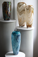 Marbelia, ozdobny szklany wazon, wys.49.5cm