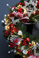 wianek świąteczny Christmas with Tendom LED