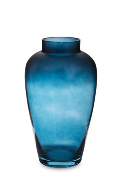 Liwadia B, szklany wazon, wys.25cm