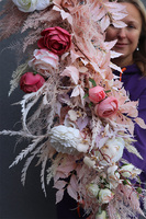 Butterfly Boho, girlanda ze sztucznych roślin