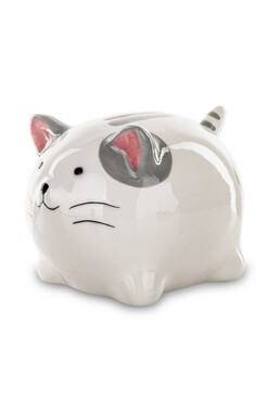 Kitty B, skarbonka ceramiczna, wym.10x14x10cm
