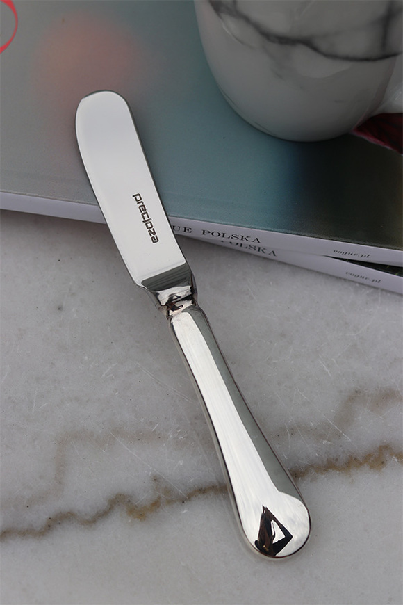 grubo srebrzony nożyk do masła, Bertona