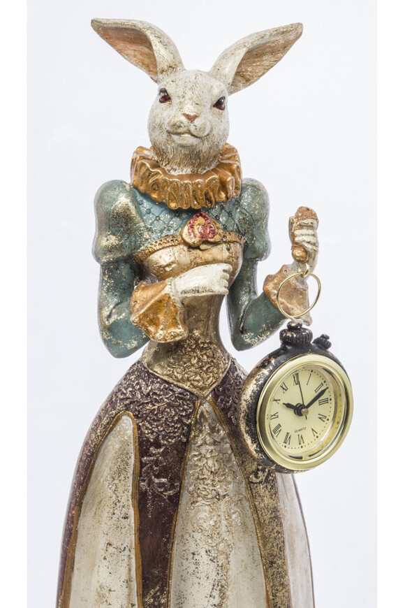 figurka królik z zegarkiem, Alicja w Krainie Czarów B