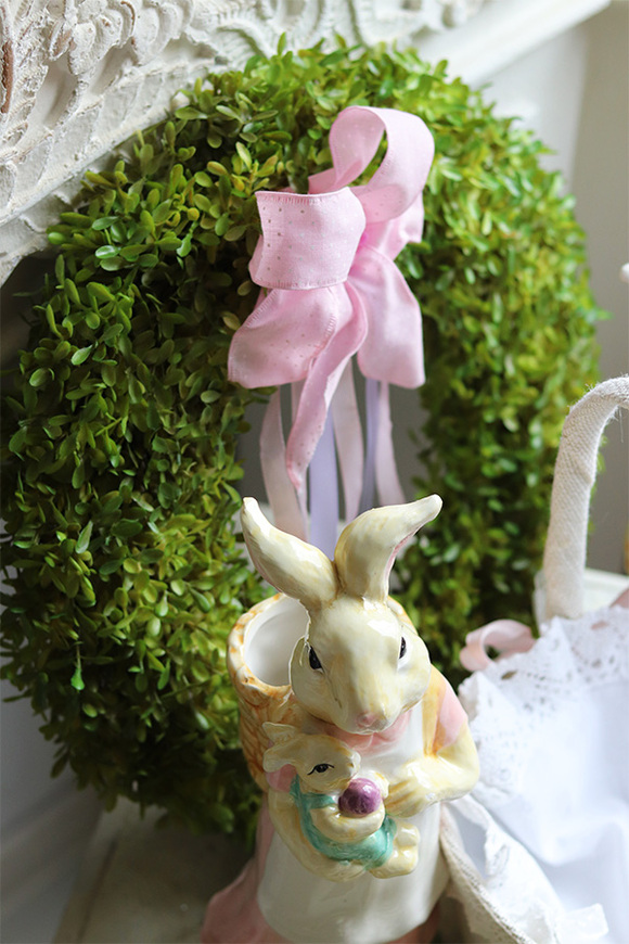 wysokiej jakości zielony wianek, Wielkanocna Zieleń