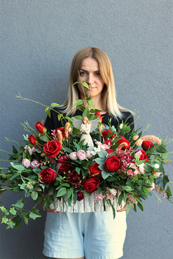 Angelo Reddino, dekoracja nagrobna z aniołem, wym.43x48cm 